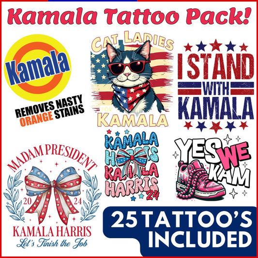 Kamala Tattoo Pack